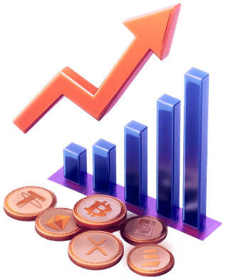 Interface de la plateforme de trading crypto Marévange, aperçu du produit